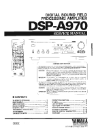 Yamaha DSPA-970 - Service Manual 